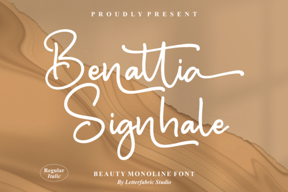 Benattia Signhale: The Perfect Script Font for Handmade Brands
