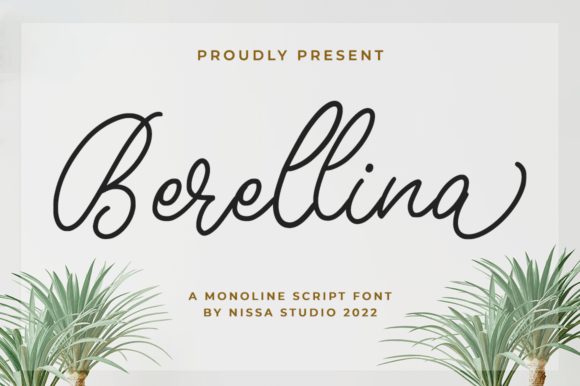 Berellina: A Delicate Script Font for Editorial Elegance