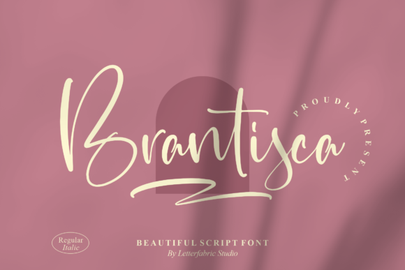 Brantisca: A Versatile Script Font for Modern Branding