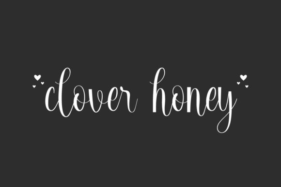 Clover Honey Font Review: A Script Typeface for Campaigns