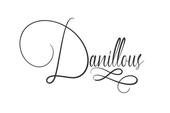 Danillous: A Refined Script Font for Editorial Design