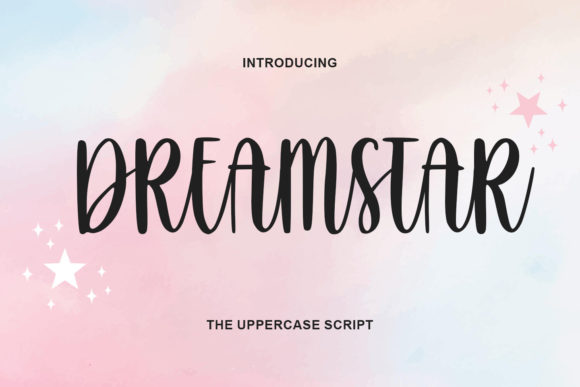 Dreamstar: A Delicate Script Font for Editorial Design