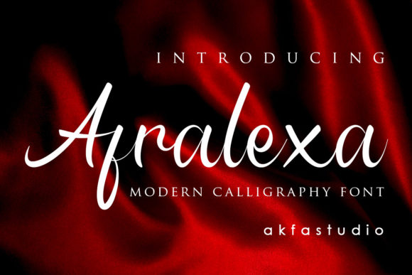 Elevate Your Brand with the Afralexa Script Typeface