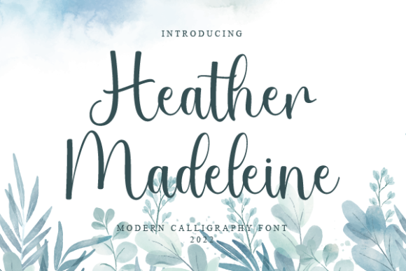 Heather Madeleine: A Script Font for Professional Branding