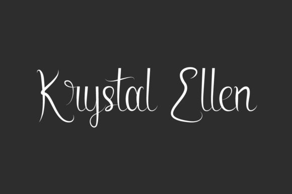 Krystal Ellen: The Script Font That Elevates Campaign Visuals