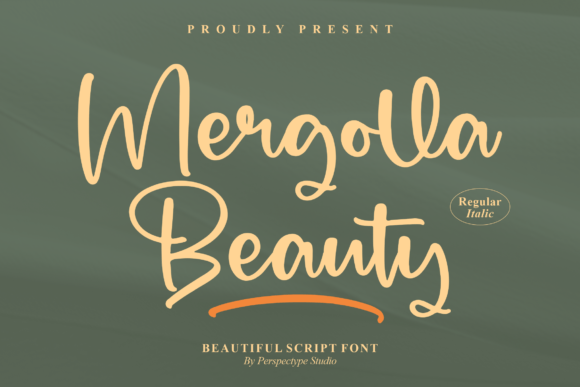 Mergolla Beauty: A Handwritten Font for Modern Web Design