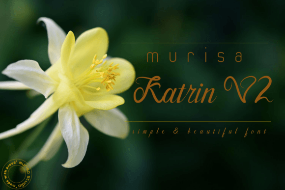 Murisa Katrin: A Script Font for Modern Web Design