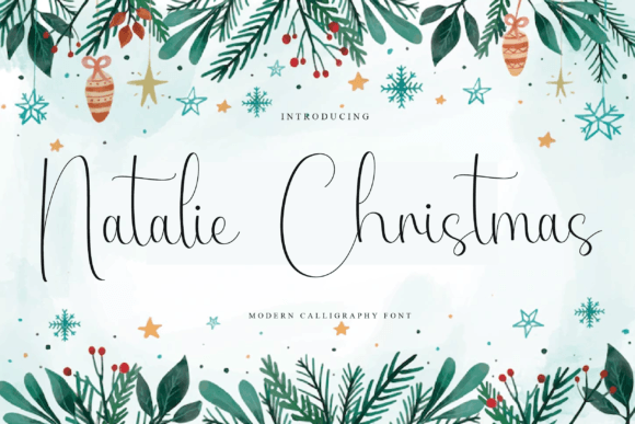 Natalie Christmas: A Script Typeface for Modern Web Design