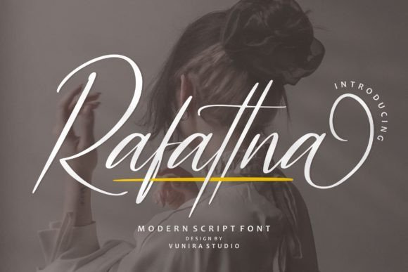 Rafattna: A Dazzling Script Font for Modern Web Design