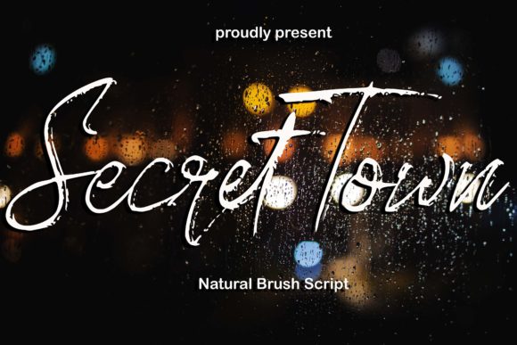 Secret Town: A Script Font for Modern Campaigns