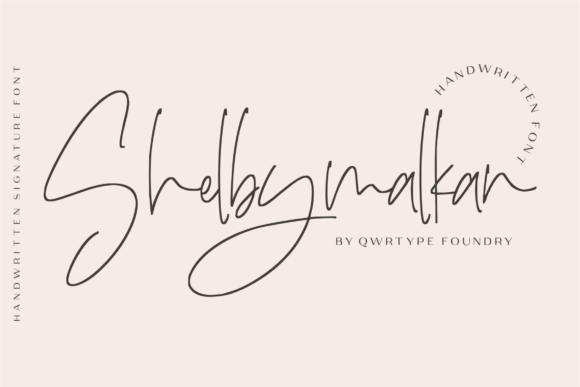 Shelbymalkan Font Review: A Stylish Script for Web Headers
