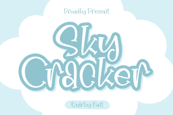 Sky Cracker: A Handwritten Typeface for Editorial Impact
