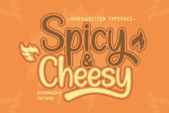 Spicy Cheesy: The Script Font That Elevates Your Brand