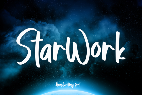 Star Work Font Review: A Script Typeface for Branding