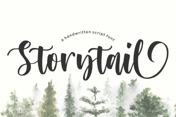 Storytail Font: A Designer's Take on Delicate Script Branding