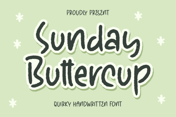 Sunday Buttercup: A Handwritten Typeface for Editorial Charm