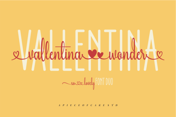 Vallentina Wonder: A Romantic Script Font for Web Design