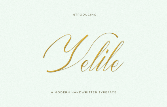 Velile: A Romantic Script Font for Editorial Design
